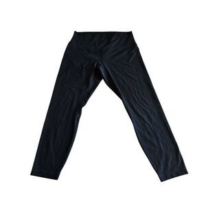 Lululemon womens Sz 12 black align 21"